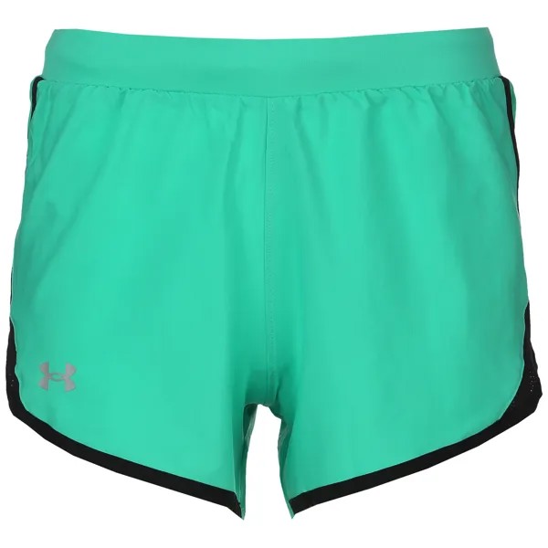 Спортивные шорты Under Armour Laufshorts Fly By 2.0, бирюзовый/черный