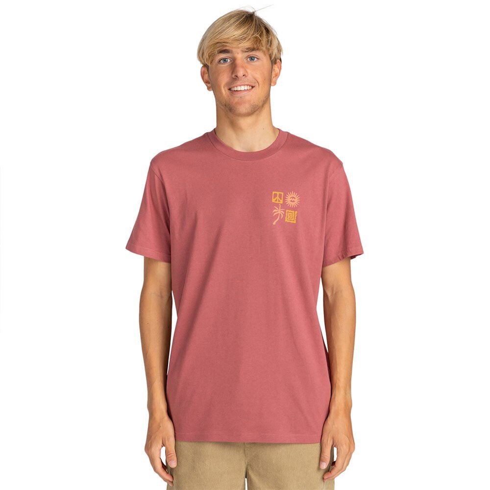 Футболка Billabong Side Shot, оранжевый