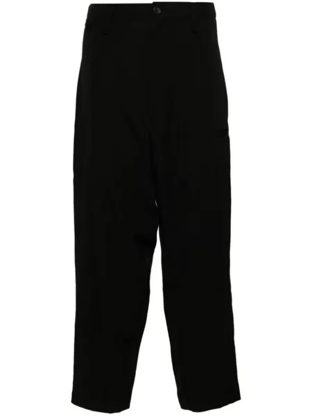 Yohji Yamamoto шерстяные брюки, черный