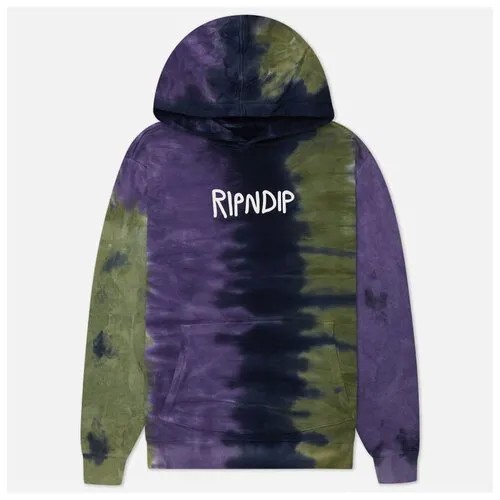 Мужская толстовка Ripndip Ripndip Rubber Logo Hoodie комбинированный , Размер S