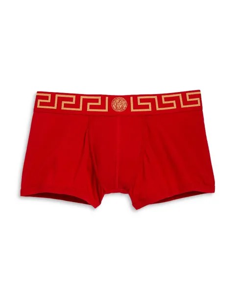 Невысокие плавки с логотипом Versace