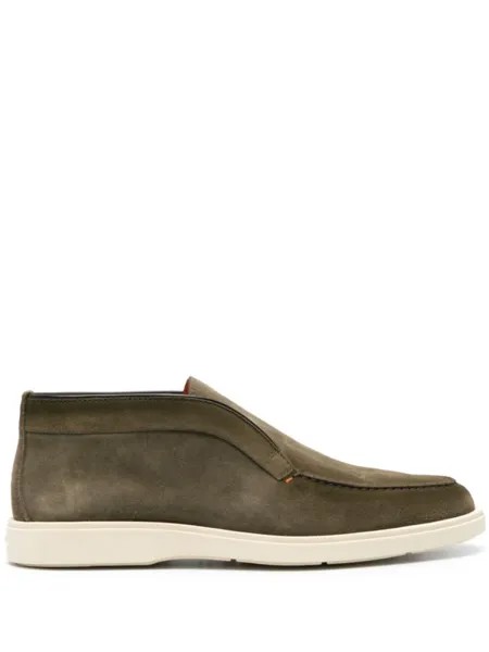 Santoni ботинки дезерты, зеленый