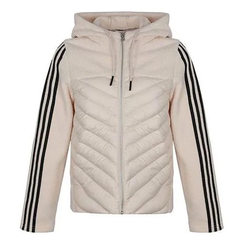 Куртка нео дли пуховики Adidas, белый