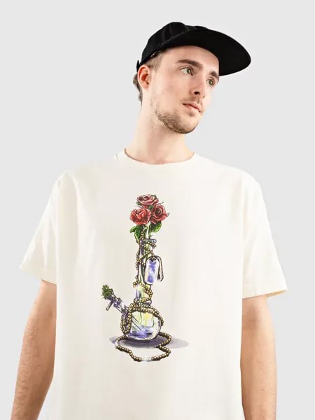 Орнаментальная футболка Dgk, бежевый