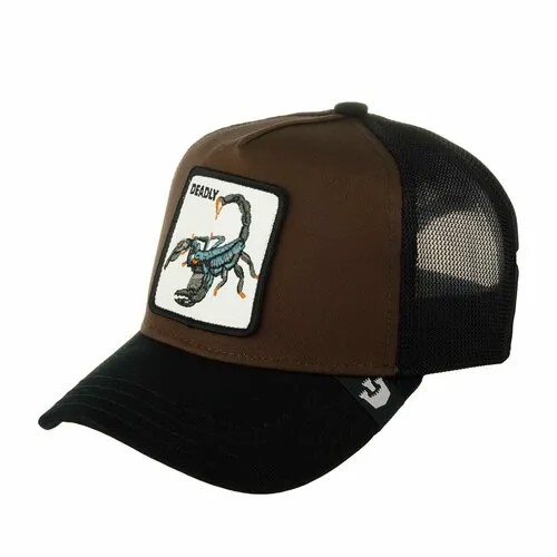 Бейсболка GOORIN BROS., размер 0, коричневый/черный