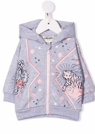 Kenzo Kids худи на молнии с логотипом