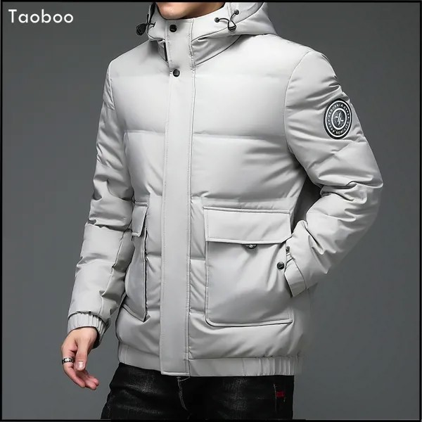 Taoboo новая деловая повседневная мужская куртка легкие водонепроницаемые мужские пальто 2022 классические модные канадские куртки мужская од...