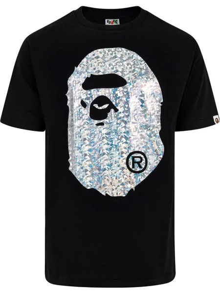 A BATHING APE® футболка Aurora Big Ape Head