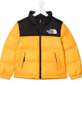 The North Face Kids пуховик с вышитым логотипом