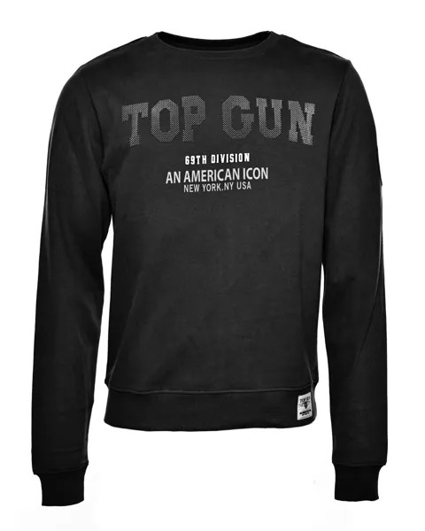 Толстовка TOP GUN Sweater TG20213007, черный