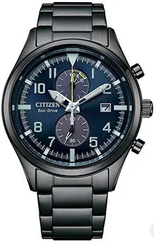 Японские наручные  мужские часы Citizen CA7027-83L. Коллекция Eco-Drive