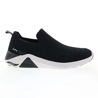 Mark Nason A Linear-Rune 222151 Мужские черные парусиновые кроссовки Lifestyle