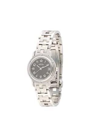Hermès наручные часы Clipper Date pre-owned 25 мм