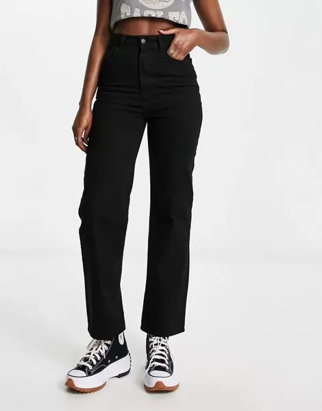 Черные узкие джинсы с завышенной талией Reclaimed Vintage