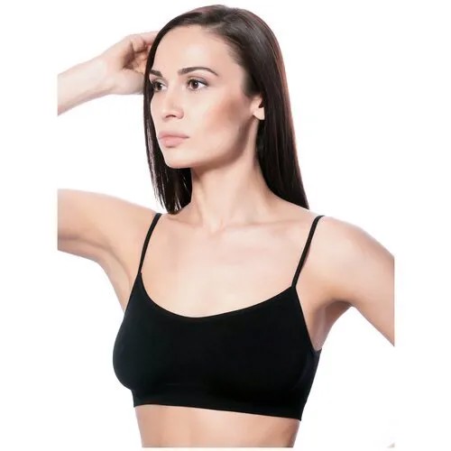 Топ Giulia BRASSIERE размер S/M, nero (Черный)