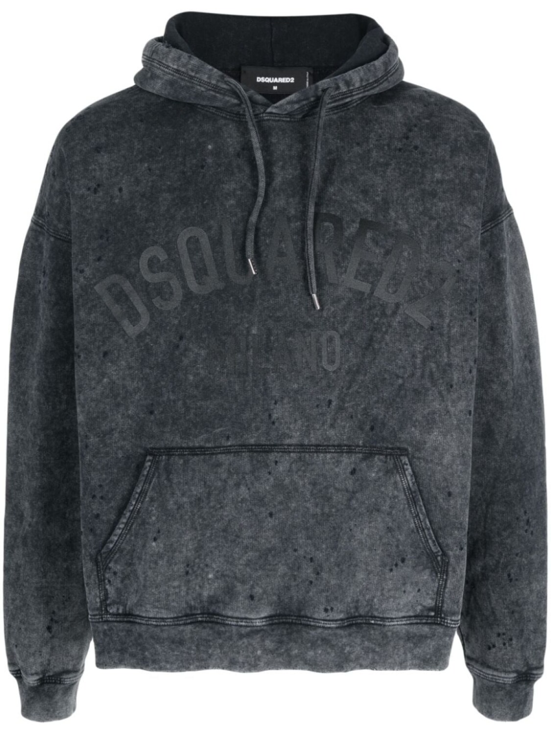 Dsquared2 худи с логотипом, серый