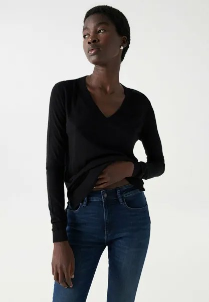 Джемпер LANGARM-SHIRTS REGULAR Salsa Jeans, черный