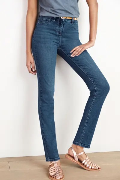 Узкие эластичные джинсы Next, синий