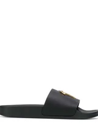 Giuseppe Zanotti шлепанцы Birel с логотипом