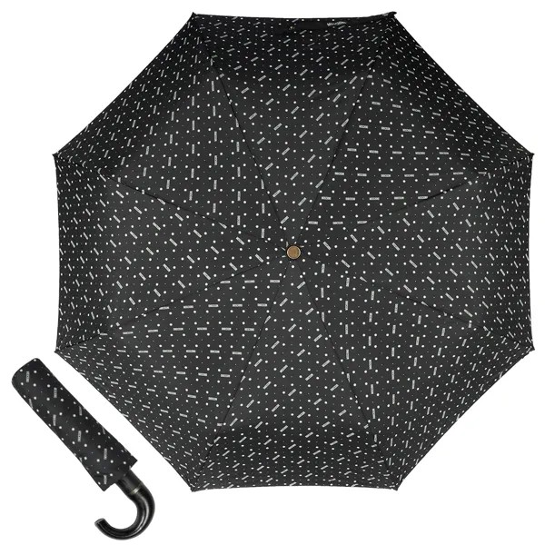 Зонт складной мужской автоматический MOSCHINO 8505-OCA черный