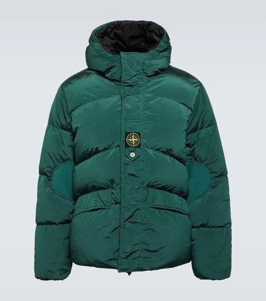 Двусторонний пуховик Stone Island, серый