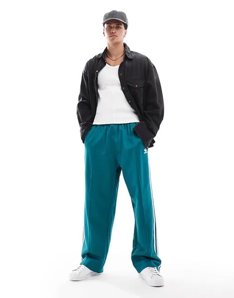 Adidas Originals – Adicolor – Спортивные штаны оверсайз бирюзового цвета