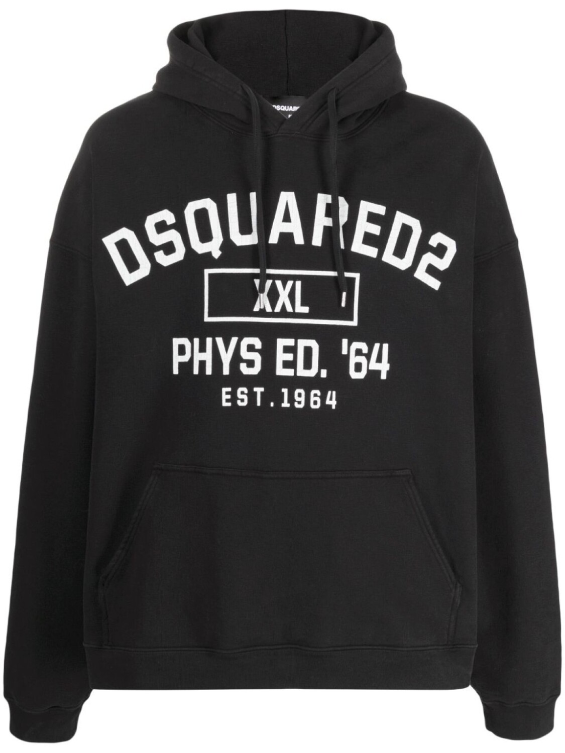 Dsquared2 худи с логотипом, черный