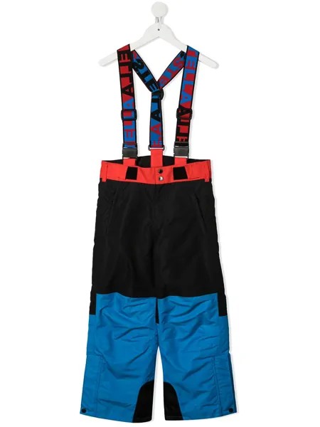 Stella McCartney Kids лыжные брюки в стиле колор-блок