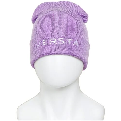 Шапка VERSTA, размер one size, фиолетовый