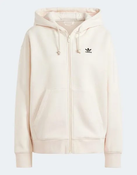 Белая худи adidas Originals Adicolor