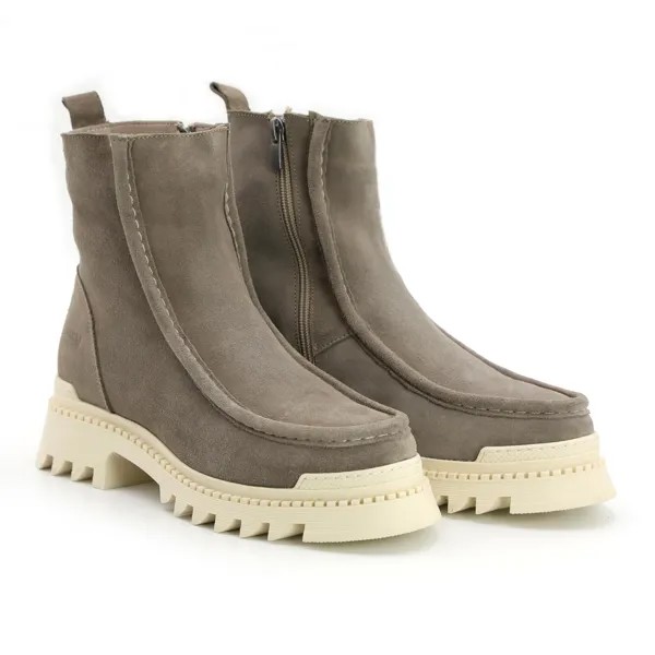 Женские полусапоги Clarks, коричневые