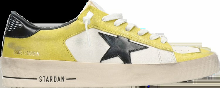 Кроссовки Golden Goose Stardan Yellow Black, желтый