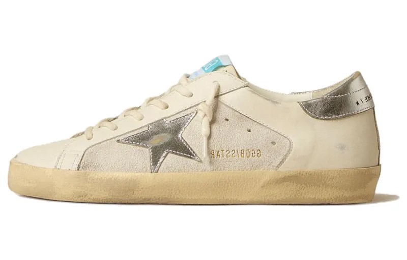 Кроссовки Golden Goose Skateboarding Shoes Women's Low-top White, белый