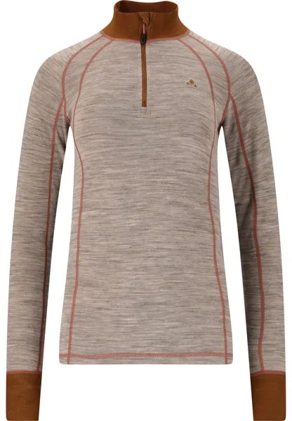 Футболка Whistler Funktions Langarm Candee, цвет 1005 Light Grey Melange