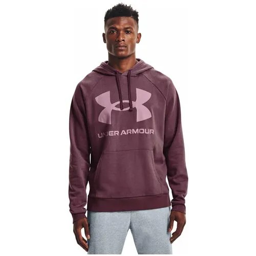 Толстовка Under Armour Rival Fleece Big Logo HD Фиолетовый MD 1357093-554