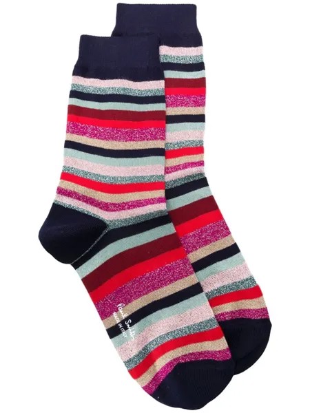 Paul Smith носки в полоску, синий