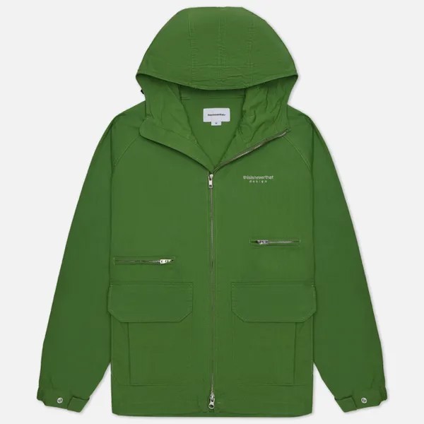 Мужская куртка ветровка thisisneverthat L-Logo Flight зелёный, Размер XL