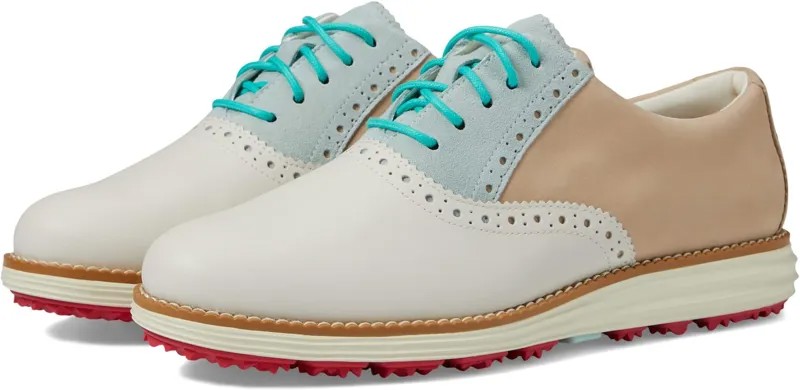 Кроссовки Originalgrand Shortwing Golf Cole Haan, цвет Sesame/Blue Glass/Ivory