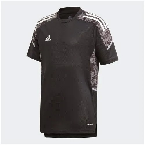 Футболка adidas, размер 164, черный