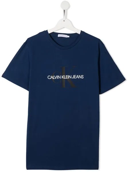 Calvin Klein Kids футболка с логотипом