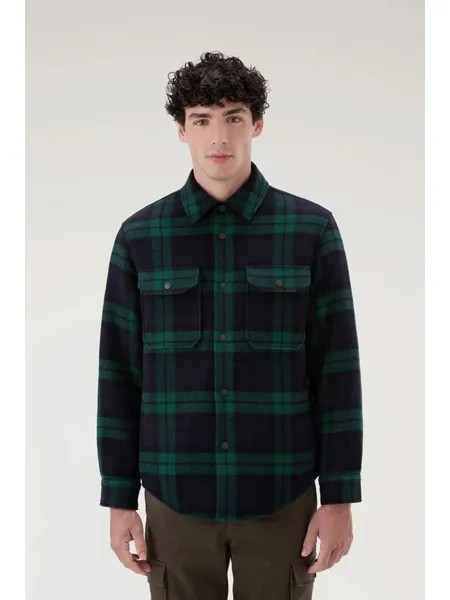 Переходная куртка Woolrich, цвет dunkelblau/grün