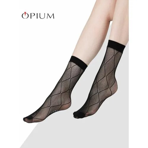 Носки Opium, размер универсальный, черный