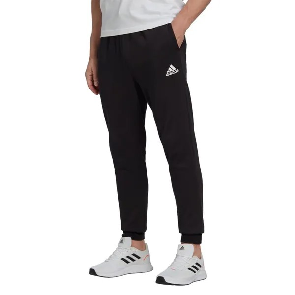 Джоггеры adidas Essentials Regular Tapered Joggers, черный
