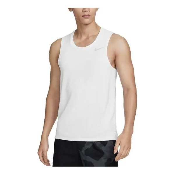 Жилет Nike Dri-Fit Miler Running Vest 'White', белый