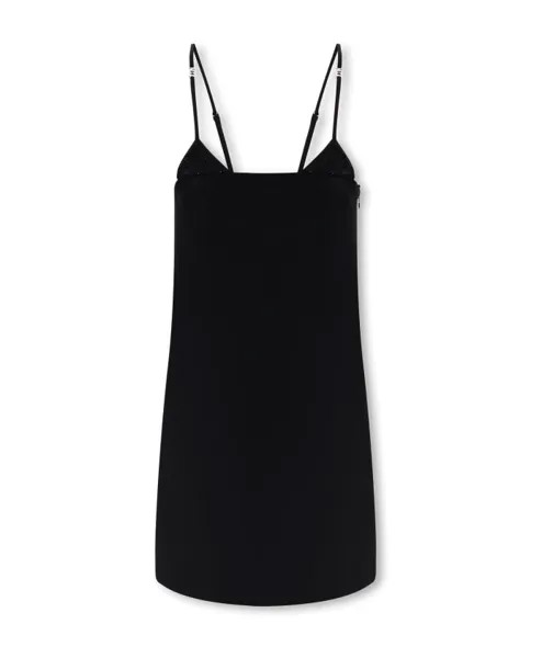 Мини Платье Комбинация Dsquared2, черный