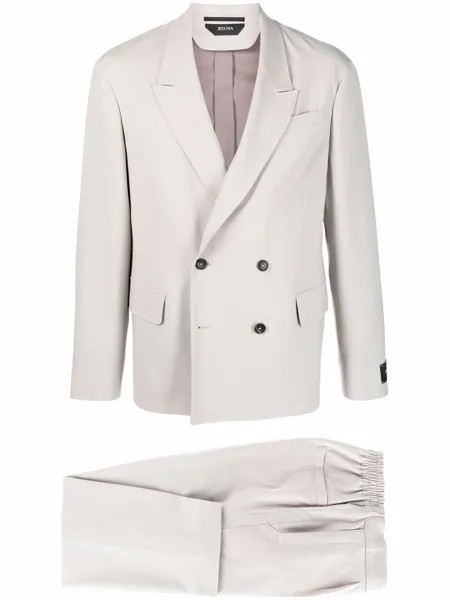 Z Zegna костюм с двубортным пиджаком
