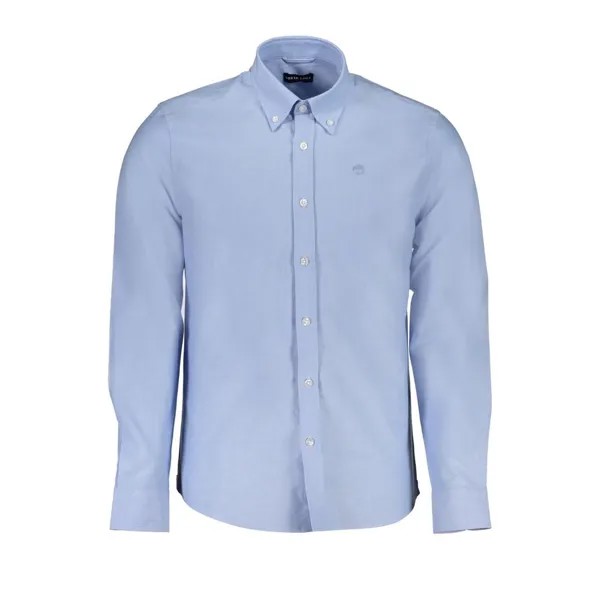 Хлопковая мужская рубашка North Sails, цвет Light Blue