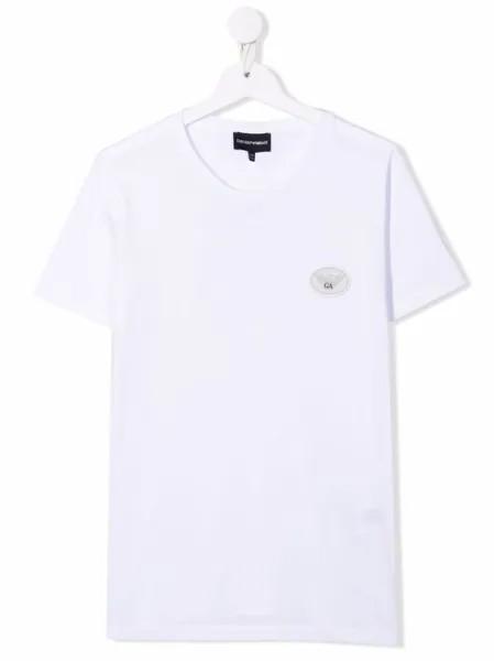 Emporio Armani Kids футболка с логотипом