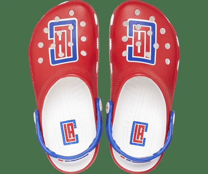 Классические сабо NBA LA Clippers Crocs мужские, цвет Blue
