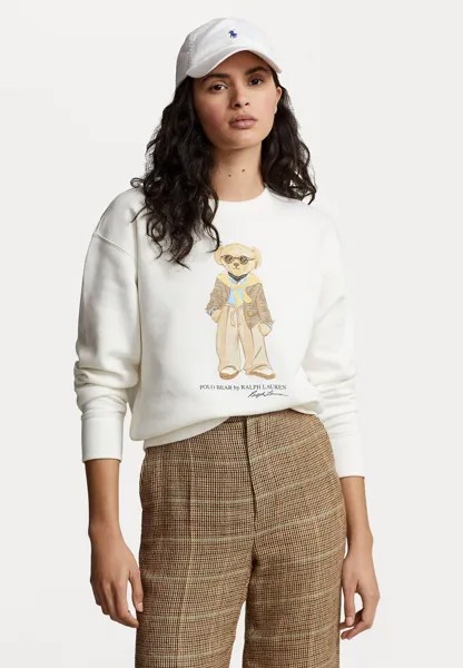 Толстовка Bear Long Sleeve Polo Ralph Lauren, цвет nevis